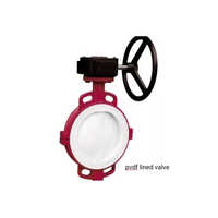 Pvdf Lined Ball Valve - Finish: Painted