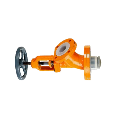 Fep Lined Flush Bottom Valve - Size: 4Inch