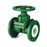Cast Iron Diaphragm Valve - Color: Green