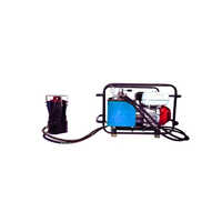 Engine Driven Hydraulic Compressor Machine - Color: Blue Paint Coated
