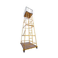 Ladder Trolley For Ohe Railway Steel - Color: Yellow