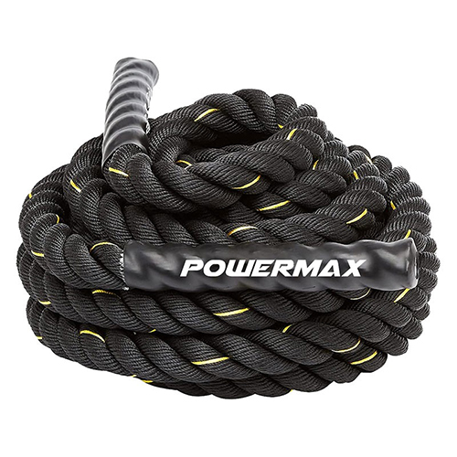 Rb-9M Gym Battle Rope With Protective Hand Grip - Application: Tone Up Muscle