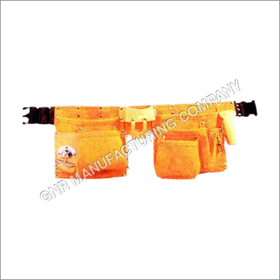 10 पॉकेट स्प्लिट लेदर कारपेंटर एप्रन