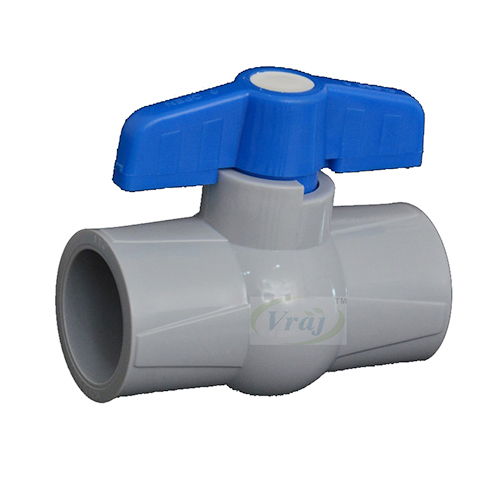 Rpvc Ball Valve - Color: Grey