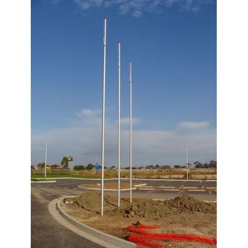 Cast Aluminium Pole - Color: White