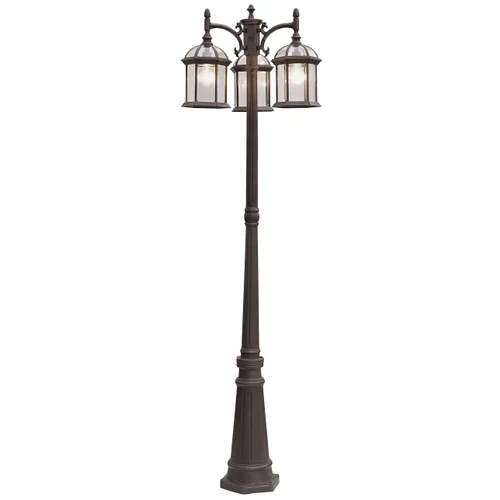 Fiberglass Light Poles - Color: Black