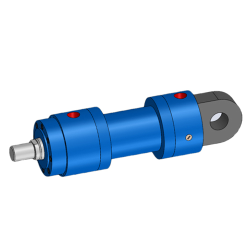 Iph 1 Series 160 Bar Hydraulic Cylinder - Color: Blue