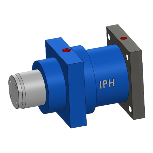 Cstm-250-180-100-Mf2 Custom Design Hydraulic Cylinder - Color: Blue