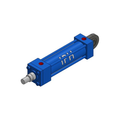 40-28-138-Mp5-Iph2 Hydraulic Cylinder - Color: Blue