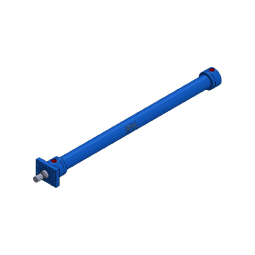 80-56-1300-Mf1-Iph1 Custom Design Hydraulic Cylinder - Color: Blue