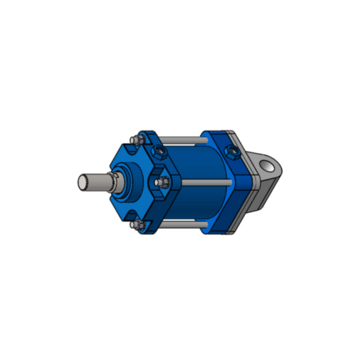Iph Series 8 Pneumatic Cylinder - Color: Blue