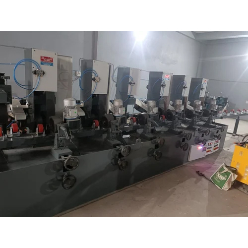 Six Head Bright Bar Polishing Machine