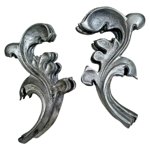 Wrought Iron Leaves And Flowers