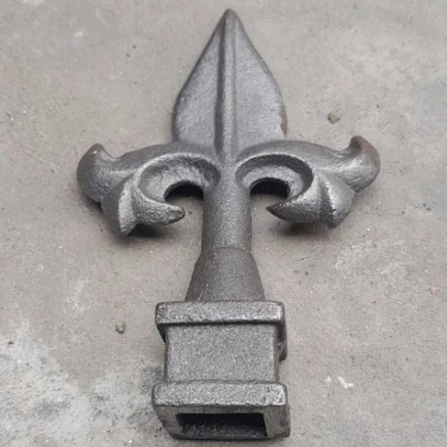 Cast Iron Grill Leafs - Color: Silver
