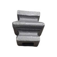 3.6 Inch Forged Rail Head - Color: Gray