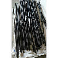 Wrought Iron Stair Baluster , Railings For Stairs - Color: Black