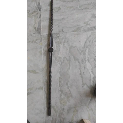 Wrought Iron Stair Baluster , Railings For Stairs