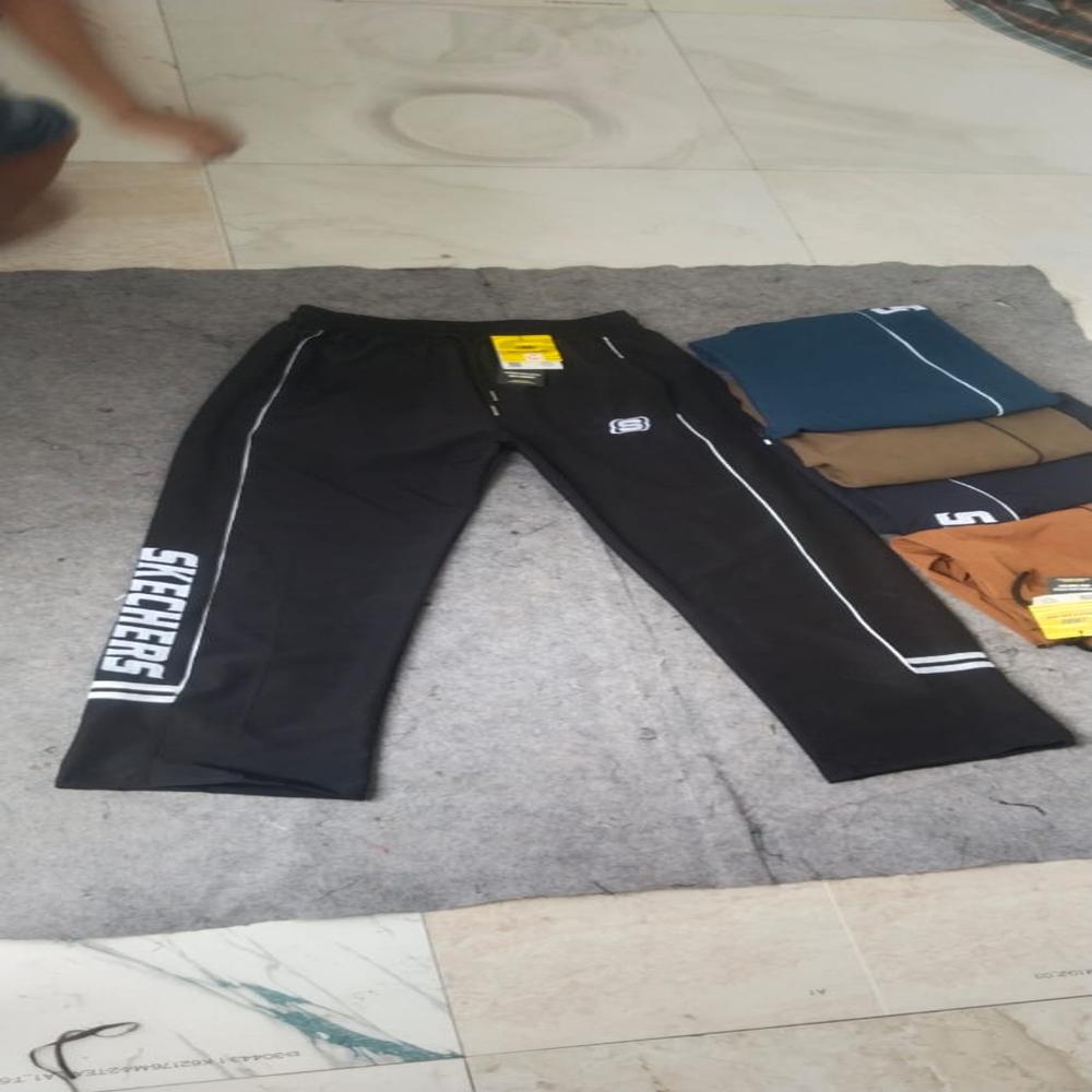 पुरुष टेरी लाइक्रा ट्रैक पैंट