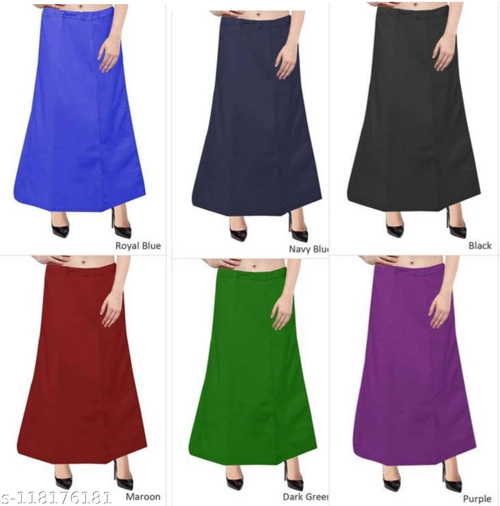 Designer cotton petticoat