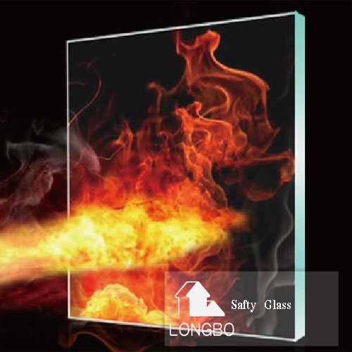 Low price 3 hours heat insulation fireproof composite safety 5mm tempered Glass