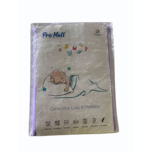 Baby Dry Sheet Double Bed - Color: Purple