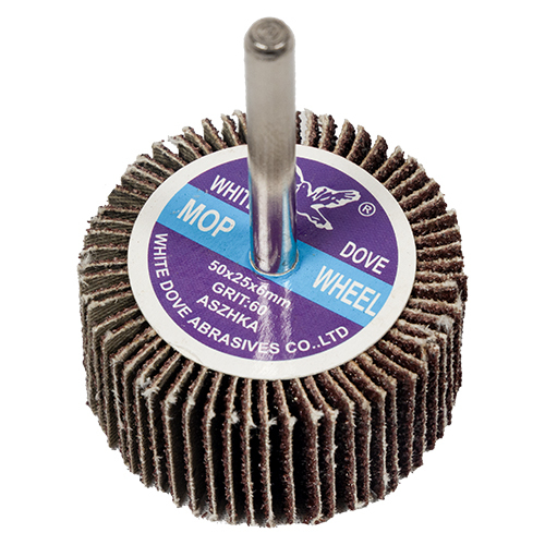 50 x 25 Grit 60 White Dove Brand Mop Wheel