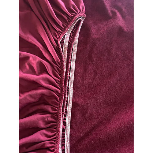Maroon Supreme Mattress Protector