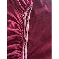 Maroon Supreme Mattress Protector