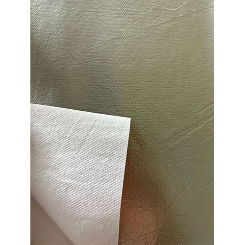 Matt Silver Lamintion Non Woven Fabric - Hardness: Soft