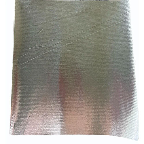 Matt Silver Lamintion Non Woven Fabric - Hardness: Soft