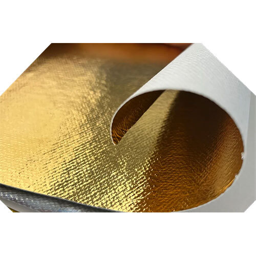 Gold Laminated Non Woven Fabric Roll