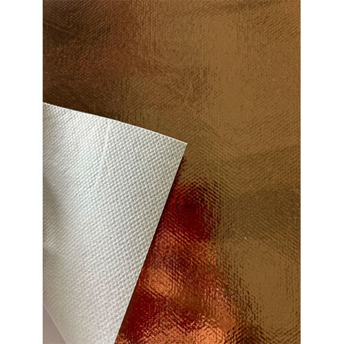 Rose Gold Laminated Non Woven Fabric Roll