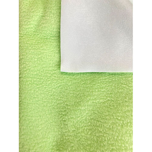 Laminated Fleece Fabric - Attributes: Washable