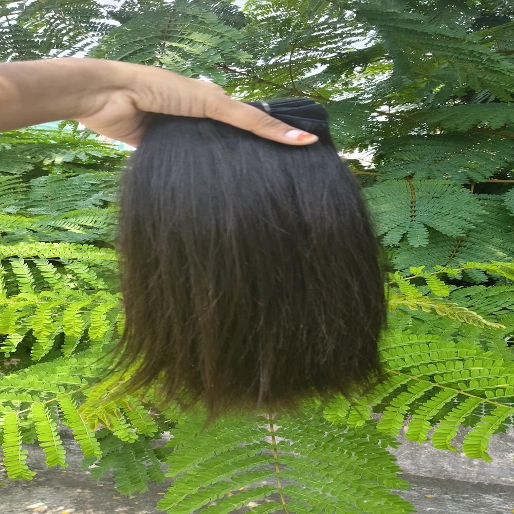 100% Unprocessed Remy Straight Temple Human Hair Extension