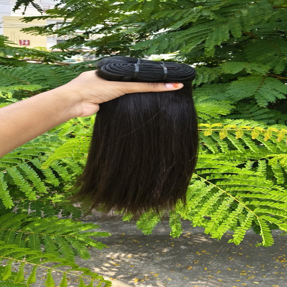 100% Unprocessed Remy Straight Temple Human Hair Extension