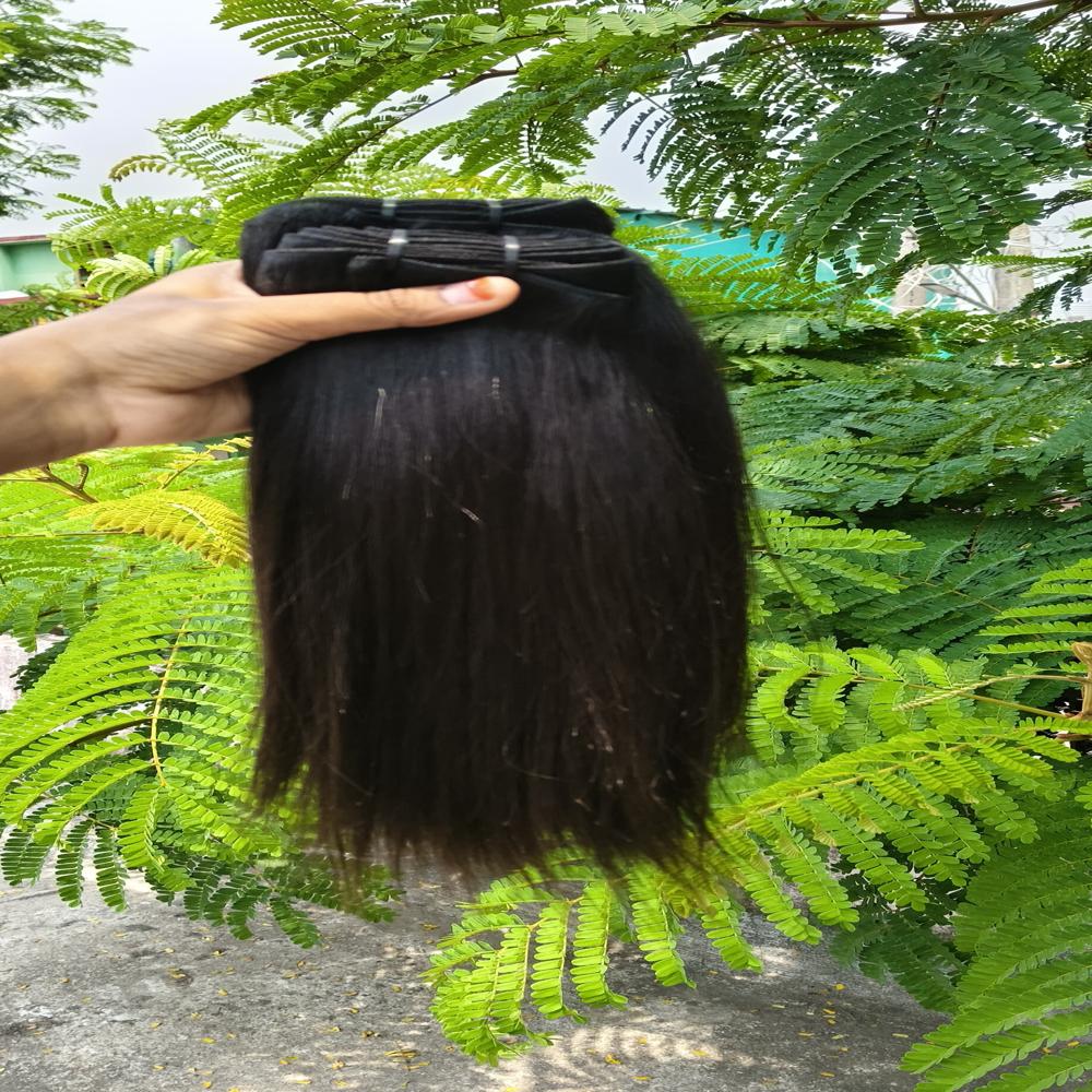 100% Unprocessed Remy Straight Temple Human Hair Extension