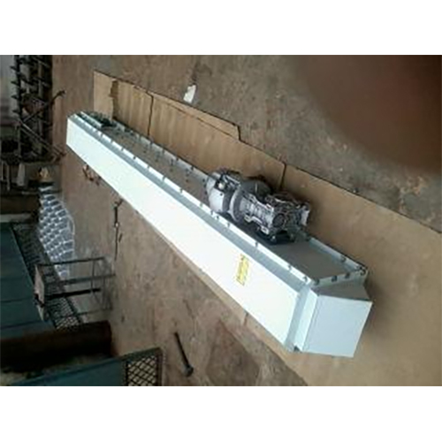 Industrial Chain Conveyor - Color: White Paint Coated