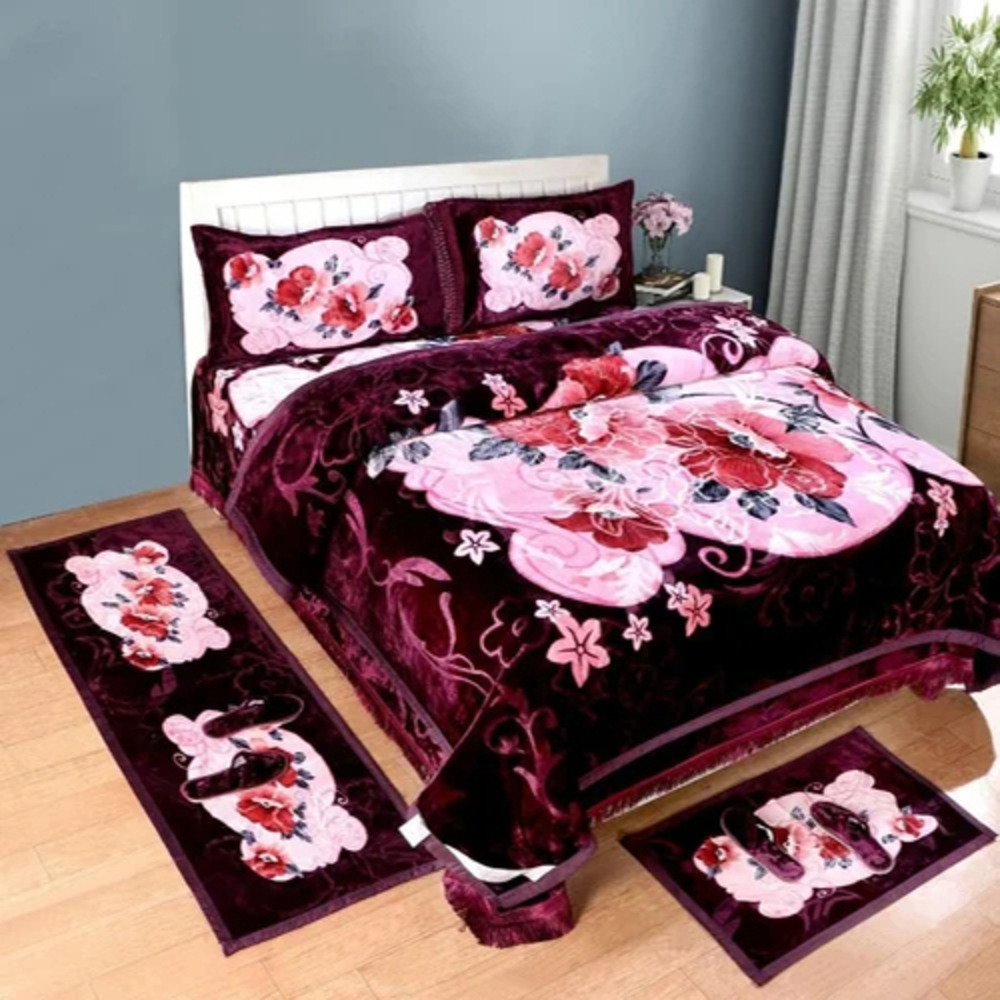 8PC WEDDING BEDING SETS