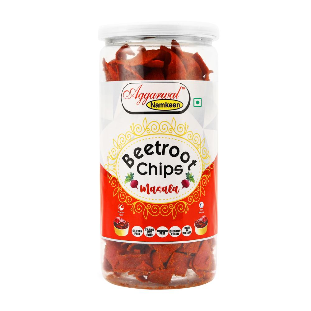Beetroot Masala Chips - Feature: Healthy Snacks