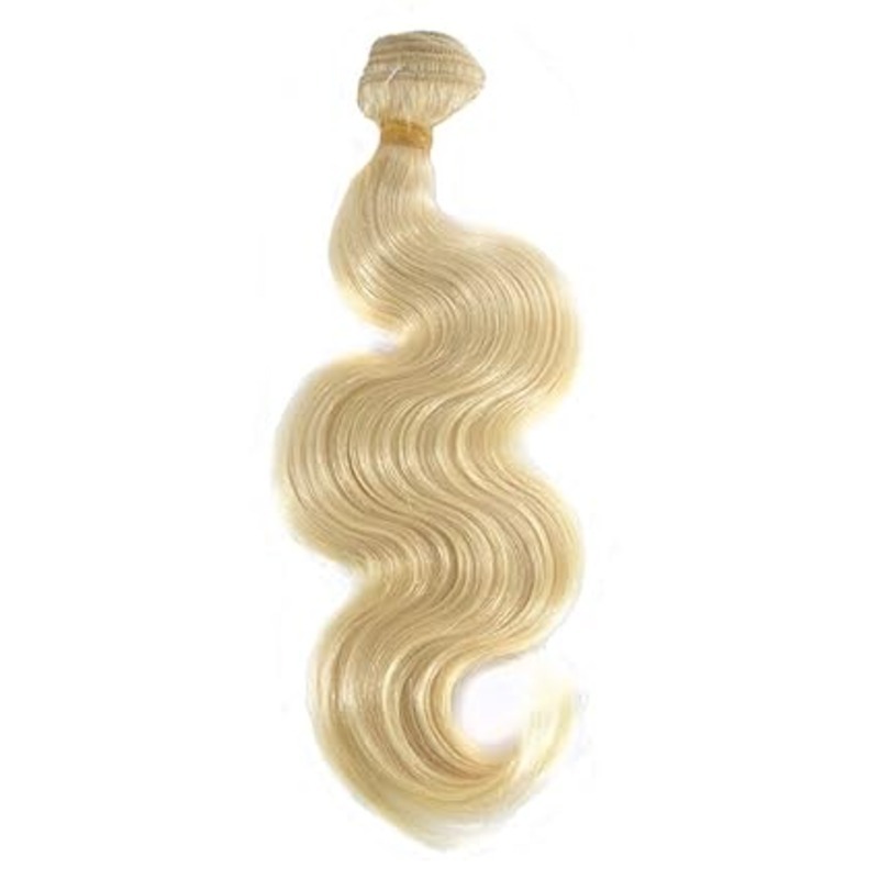 613 Blonde Body Wave Brazilian Virgin Human Hair - Design: N/A