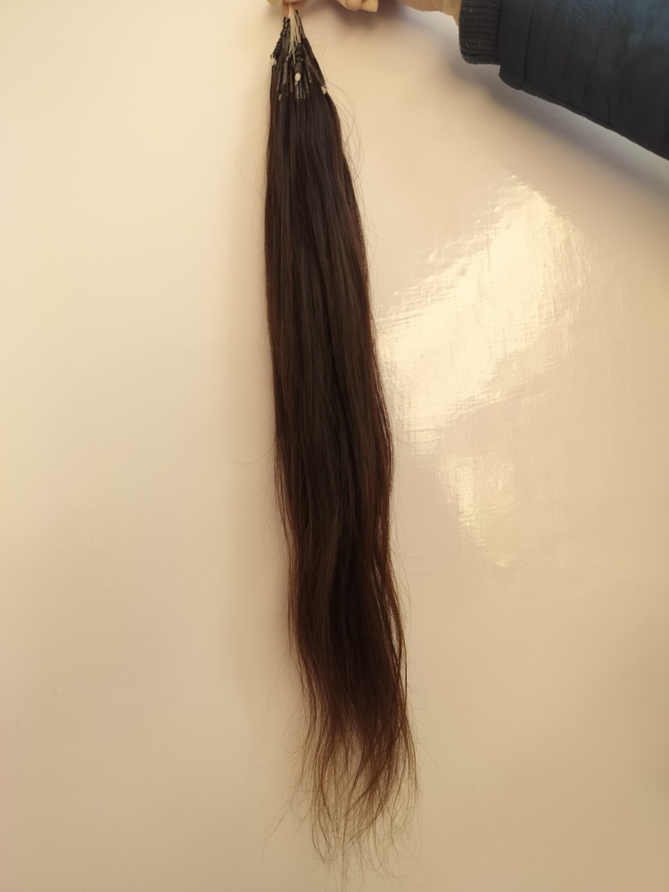 Raw Unprocessed Natural Black U Tips Human Hair Extensions