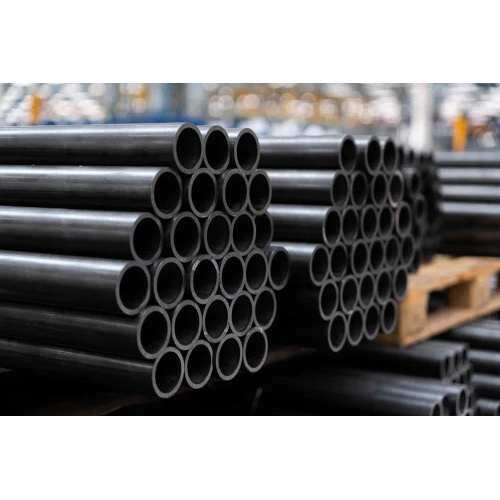 Round Black Carbon Steel Seamless Pipe