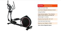 Elliptical cross trainer