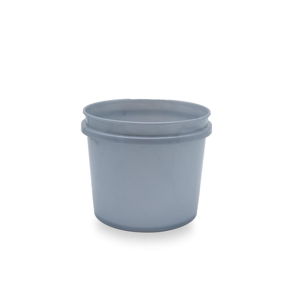 500gm Hdpe Grease Container - Color: Grey