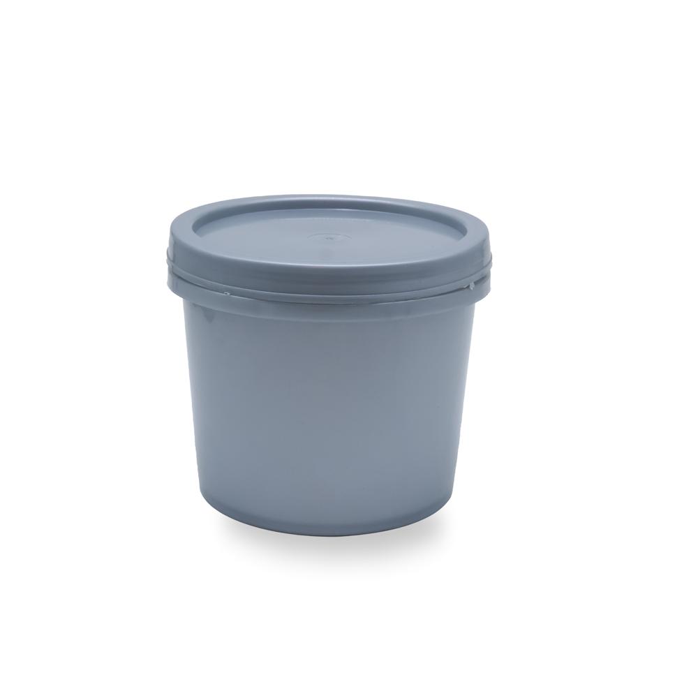 500gm Hdpe Grease Container - Color: Grey
