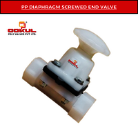 PP Diaphragm Valve Flange End 1.5