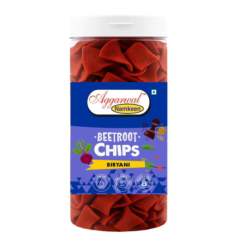 Beetroot Biryani Chips - Feature: Healthy Snack