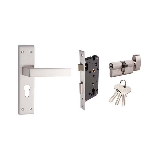 IPSA 5190 Peach Mortise Lever Door Handle Lockset With 1 Side