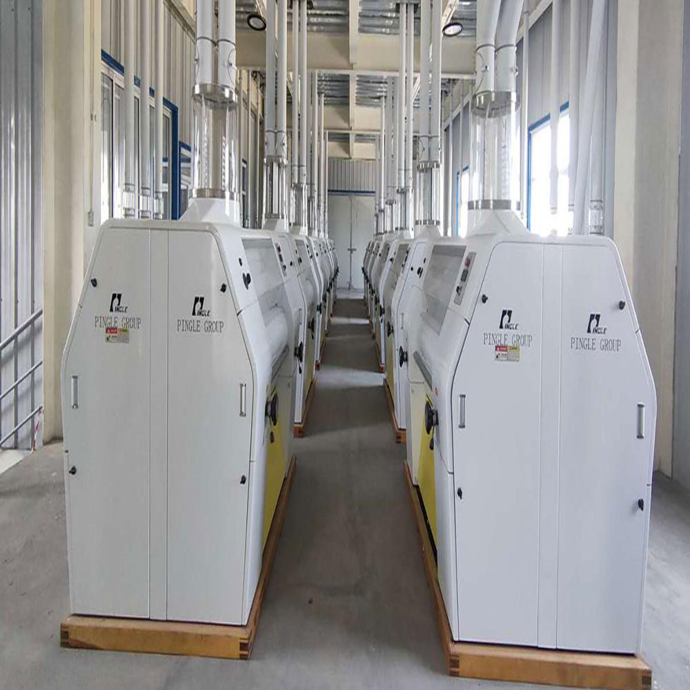 Fully Automatic Flour Mill Plant - Color: Green