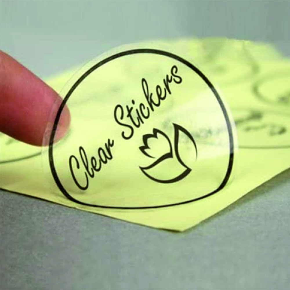 Transparent Stickers Printing Services